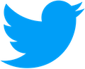 Twitter logo linking to profile